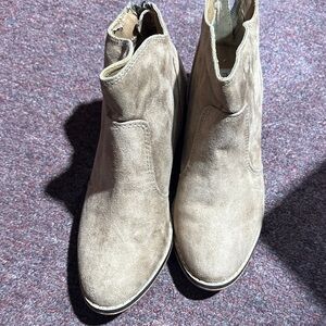 Madden Girl Tan Ankle Boots